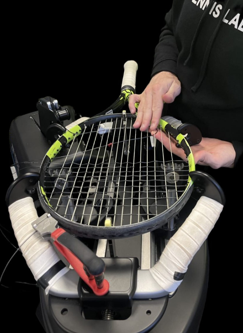 String and Tension Testing – Tennis Lab