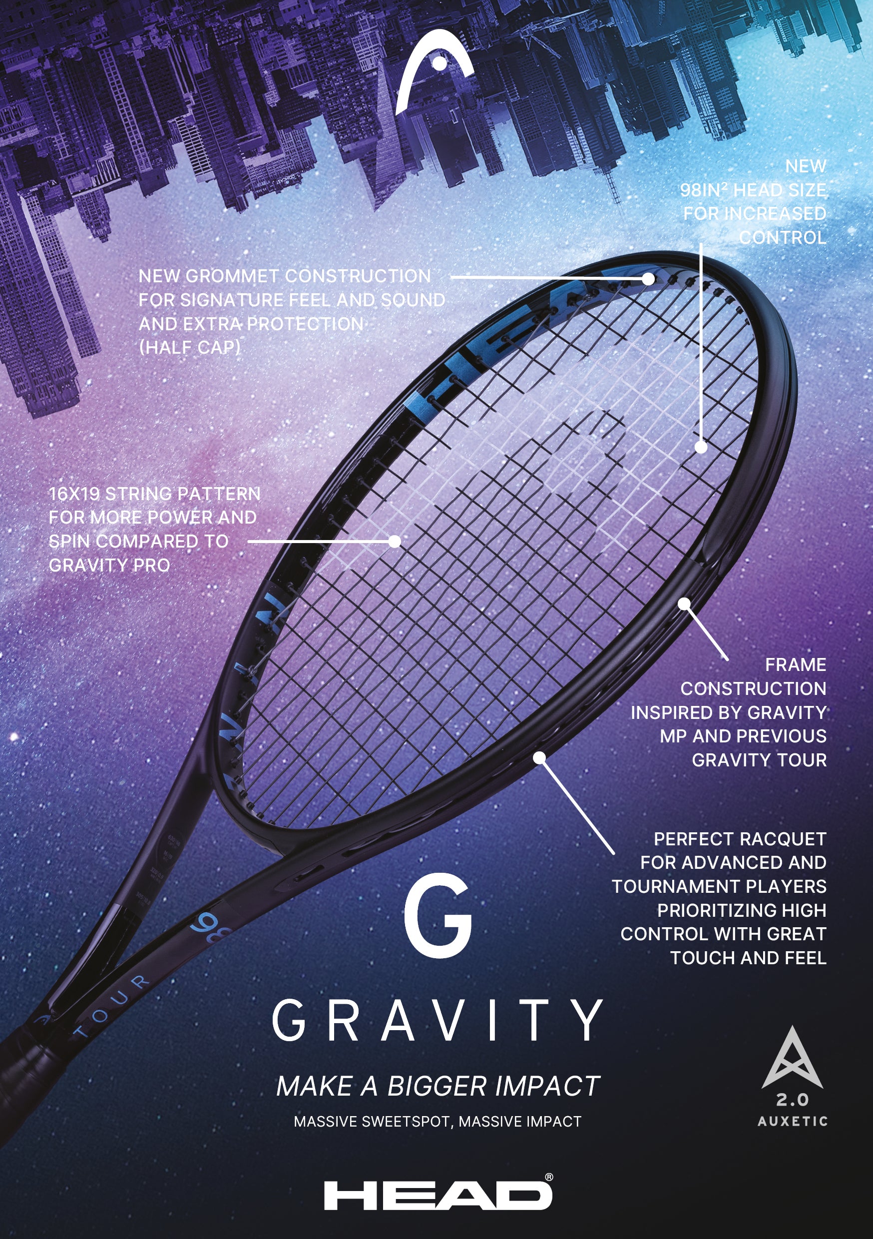 Head Gravity Tour 98 – Tennis Lab