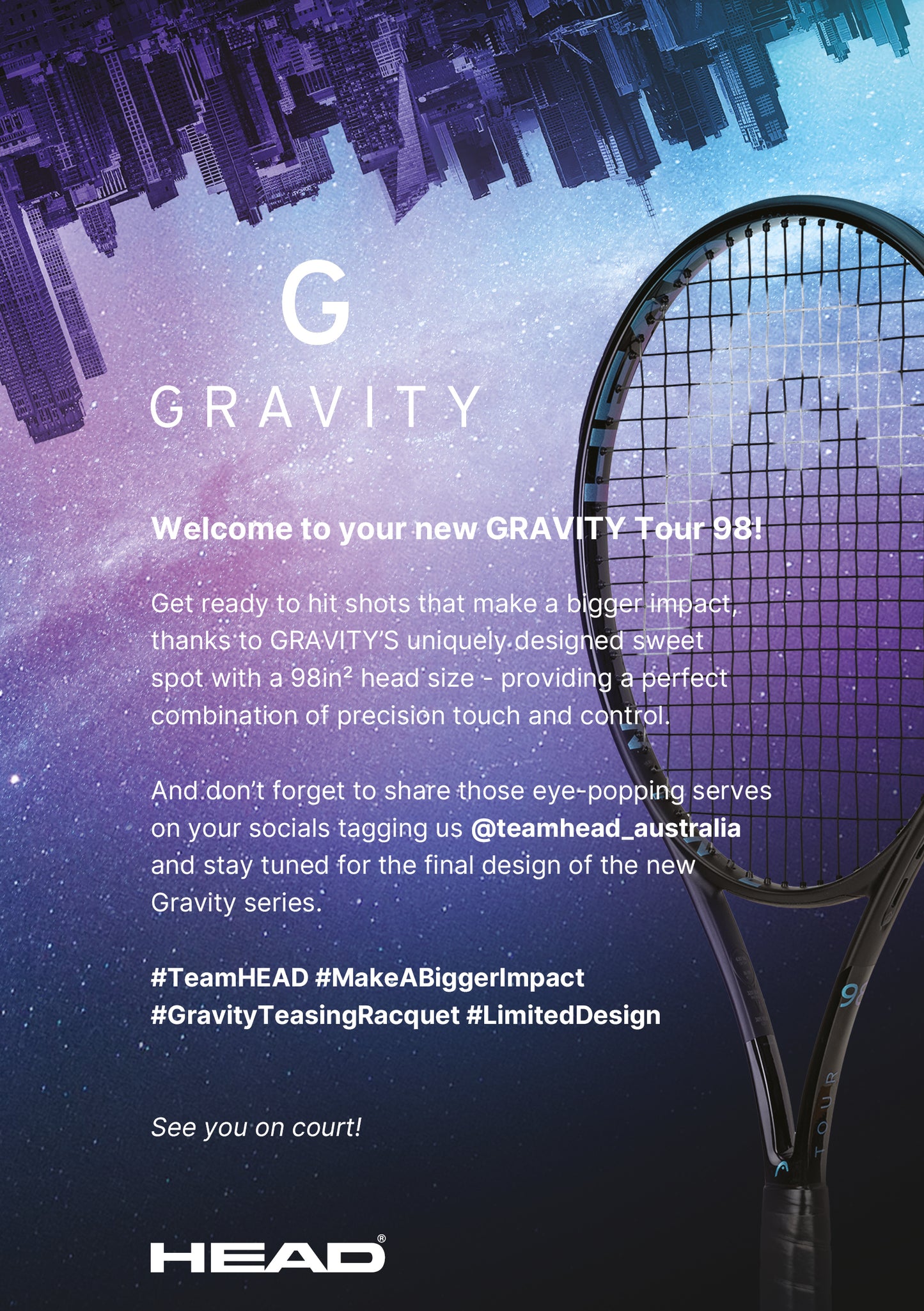 Head Gravity Tour 98