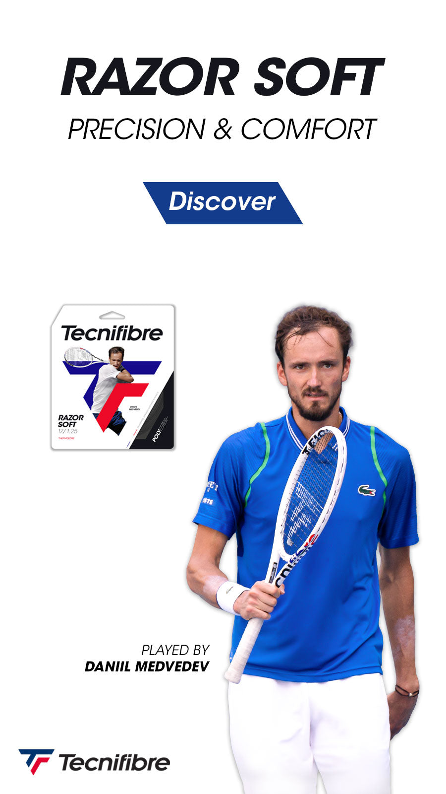 Tecnifibre Razor Soft 1.25 Reel - 100m special